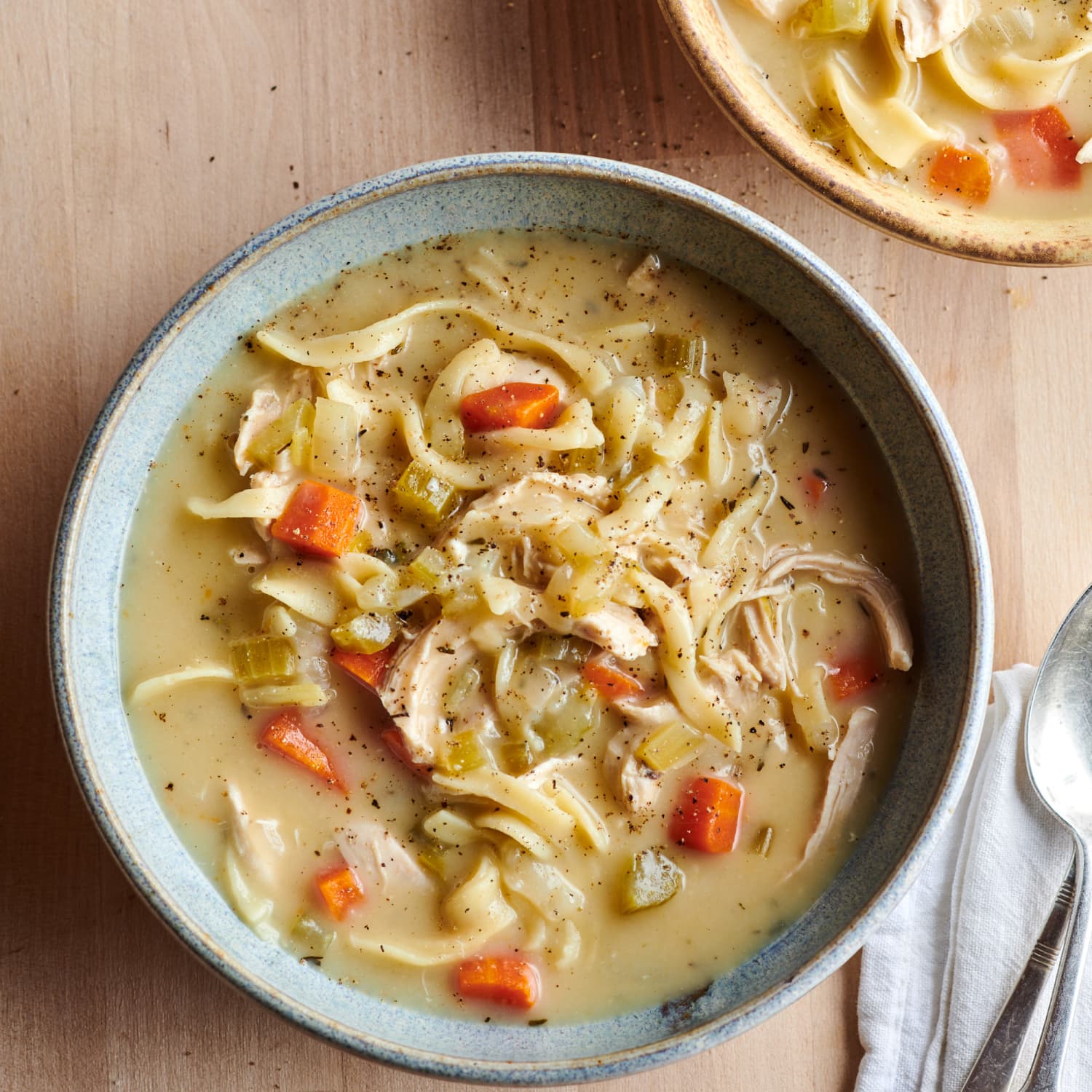 Instant pot creamy hotsell chicken noodle soup